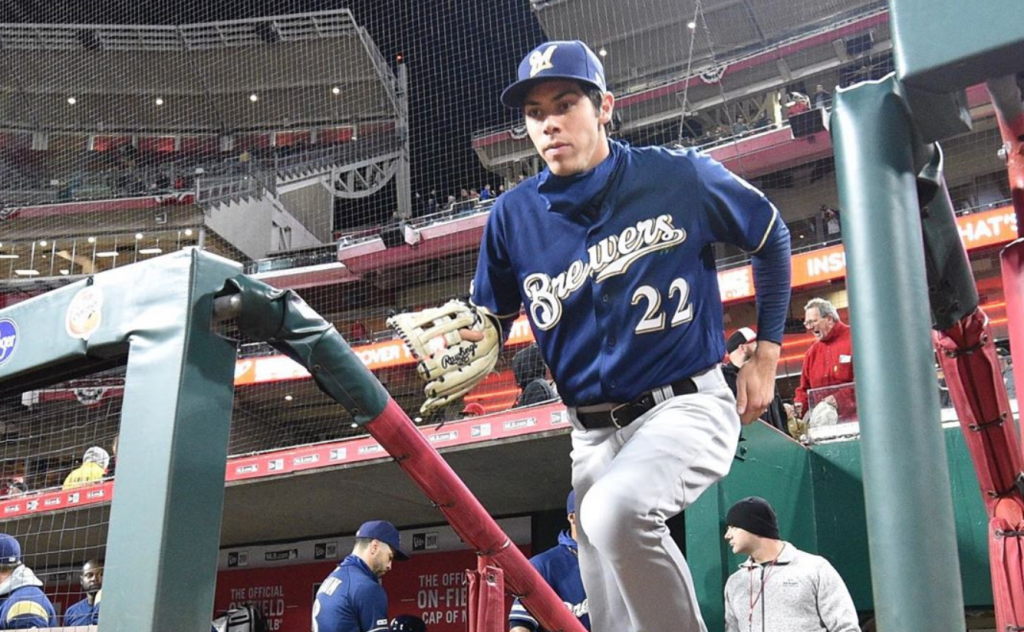 Christian Yelich Milwaukee Brewers Game-Used Under Armour Cleats from 2019  MLB Season - Size 11.5